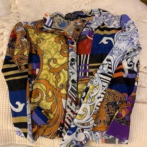 Viviana G petit pois cropped top